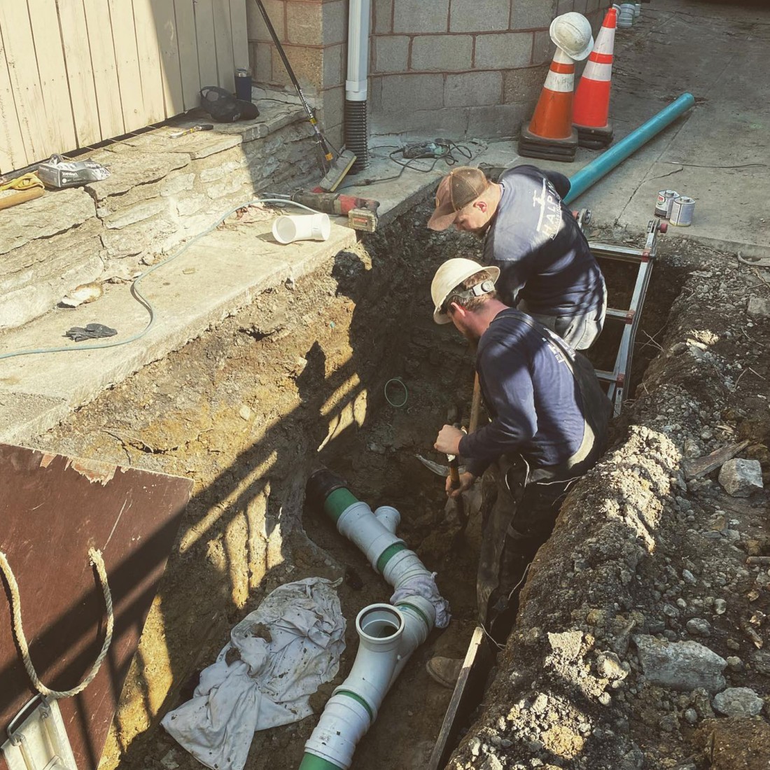 Plumbing Excavation Services Photo