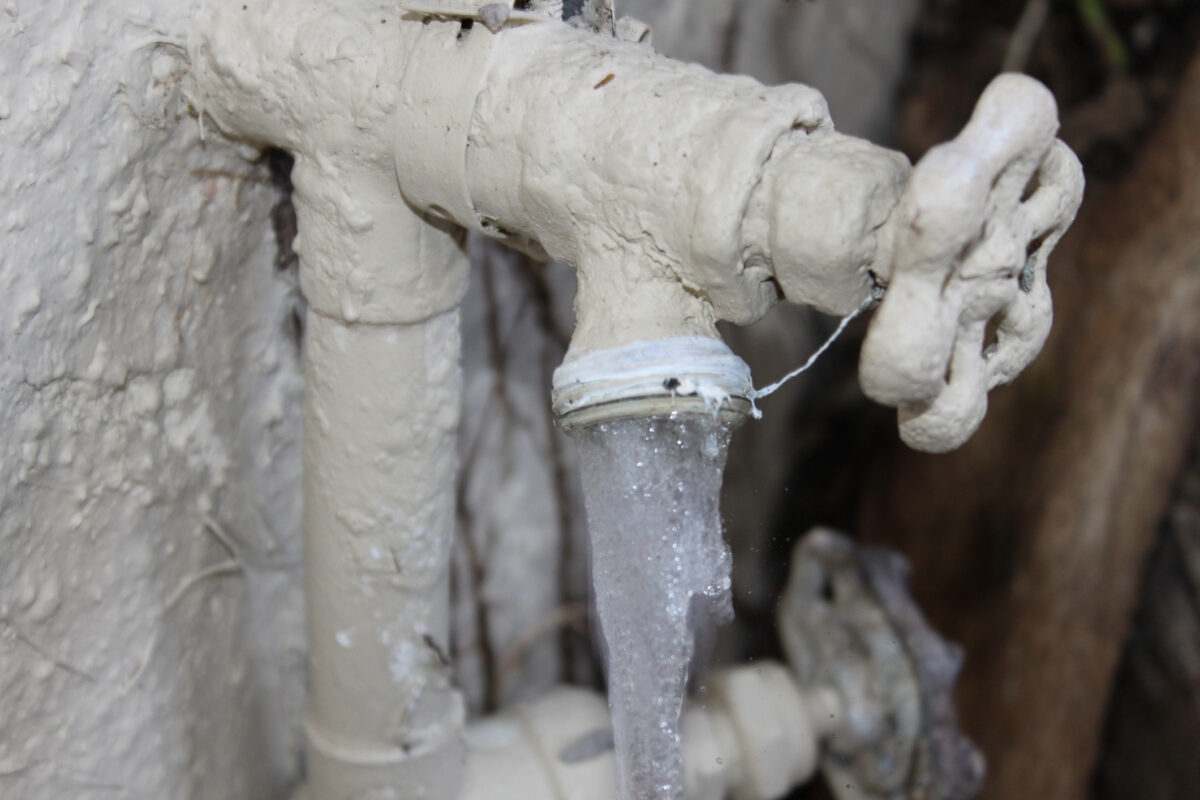 Frozen pipes