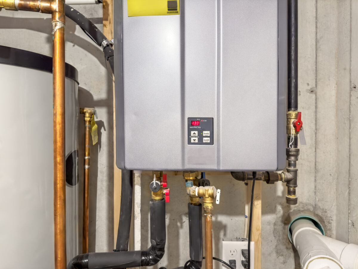 Tankless Water Heater.
