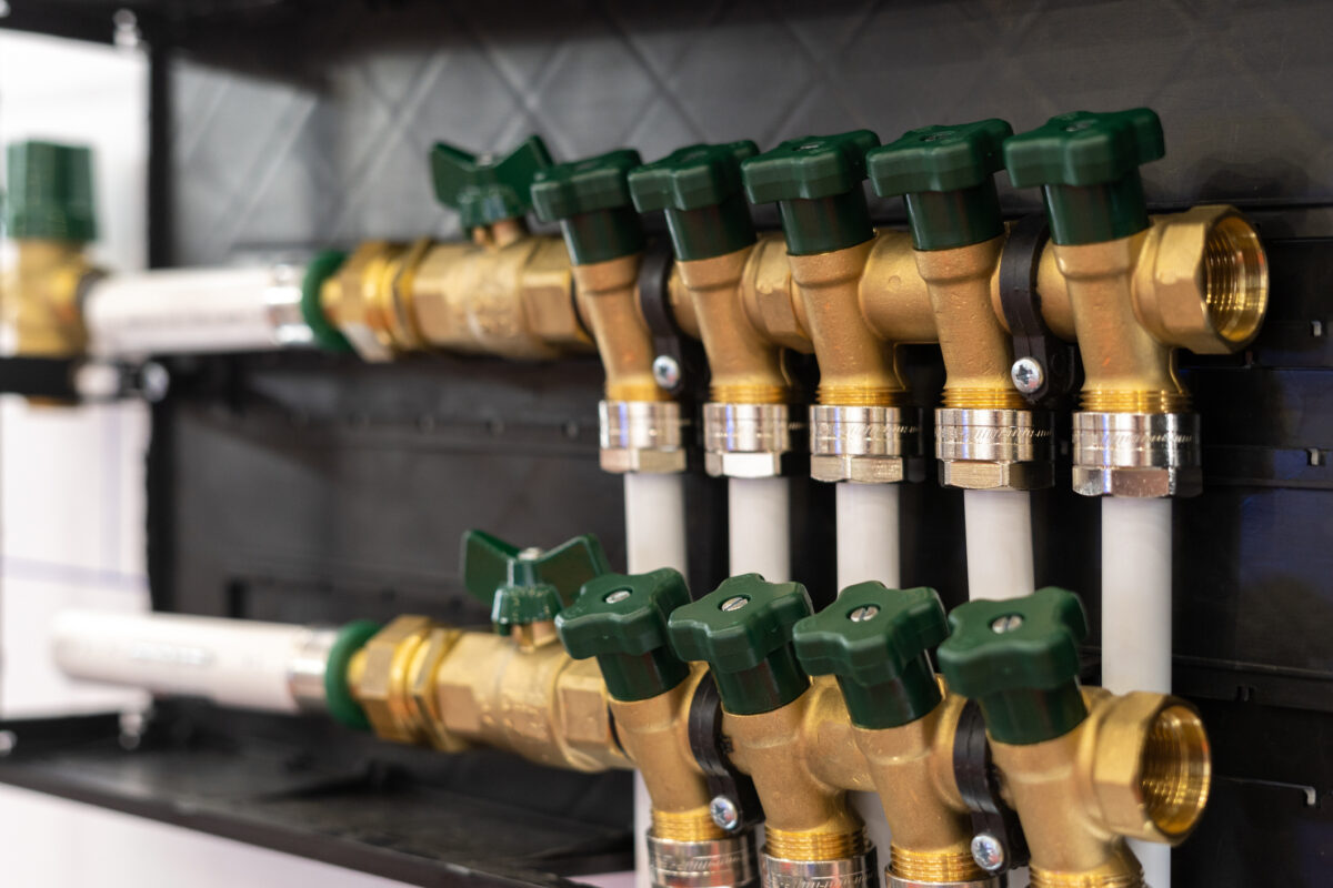 Gas Line Plumbing.
