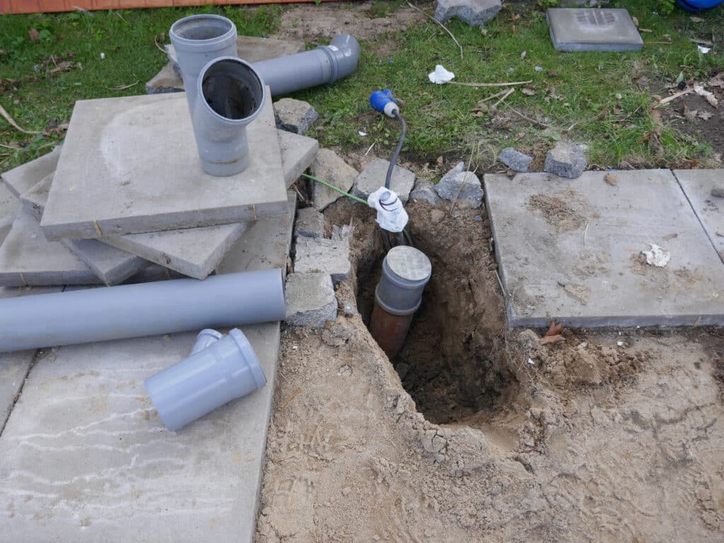 Sewer Line Maintenance.