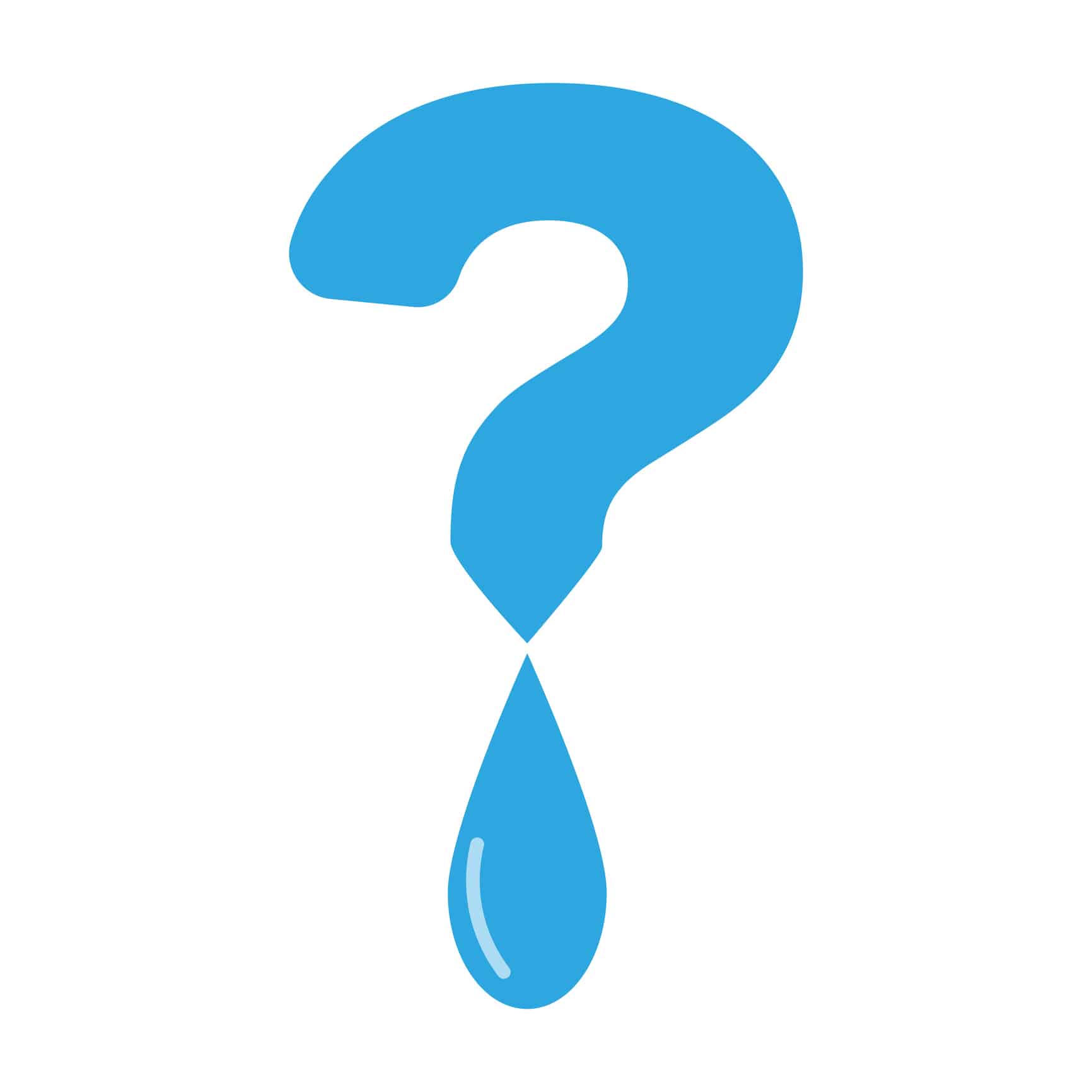 Toilet Tank Condensation Question Mark.