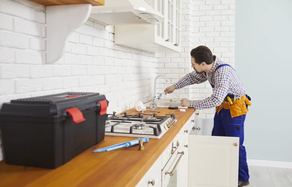 Residential Plumbing Installation.