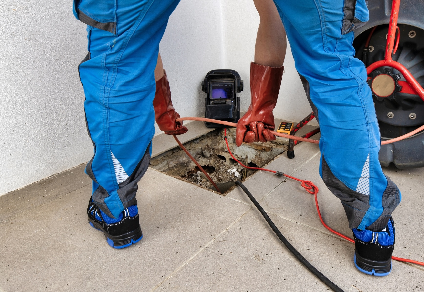 Second Line Inspection Video Line Inspection to find hidden line failures fast - Halpin Plumbing