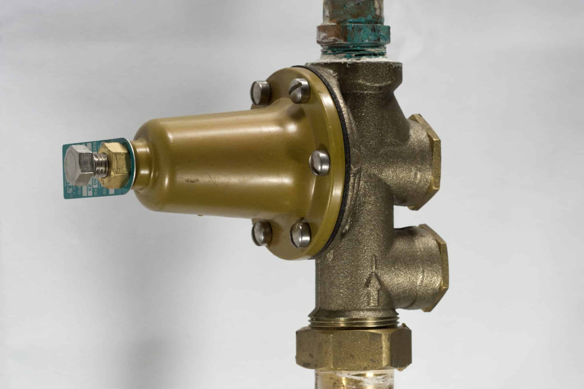 Pressure reducing valve.