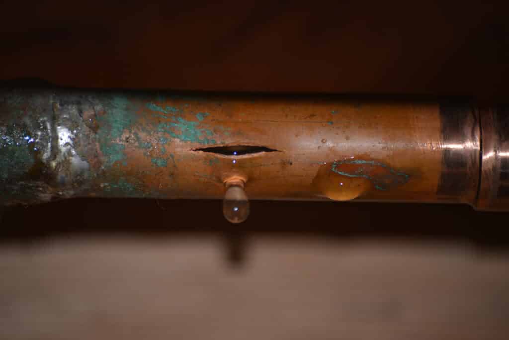 Pinhole Rusting Cause Copper Pipe Pinhole Leaks Causes and Fixes - Halpin Plumbing