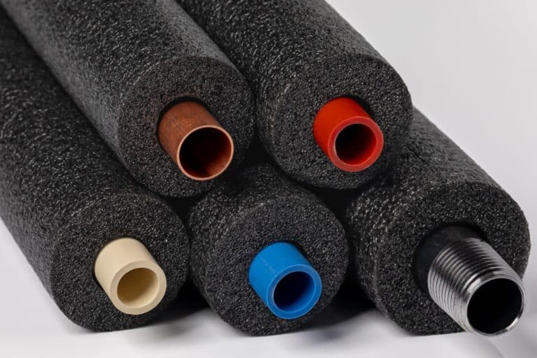 Pipe insulation upgrades.