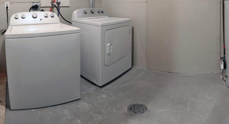 Basement floor drain upgrades for safer laundry rooms.