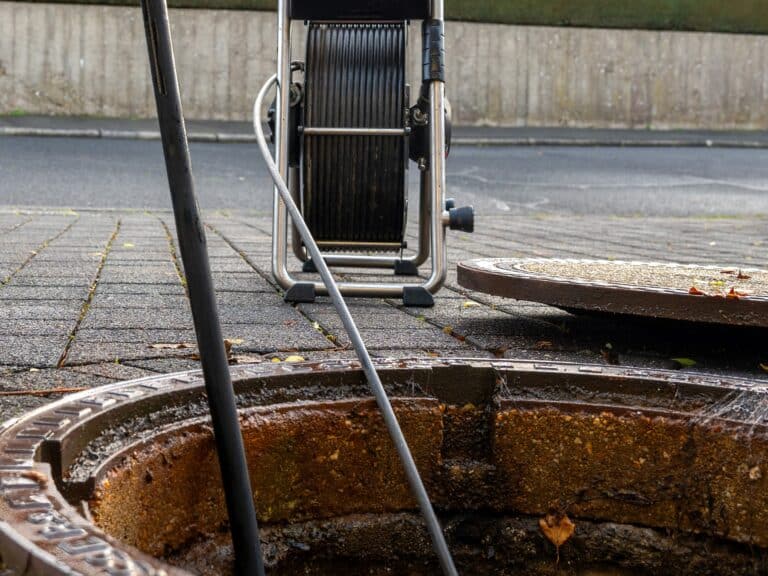 Sewer odor testing in Oakley, OH.