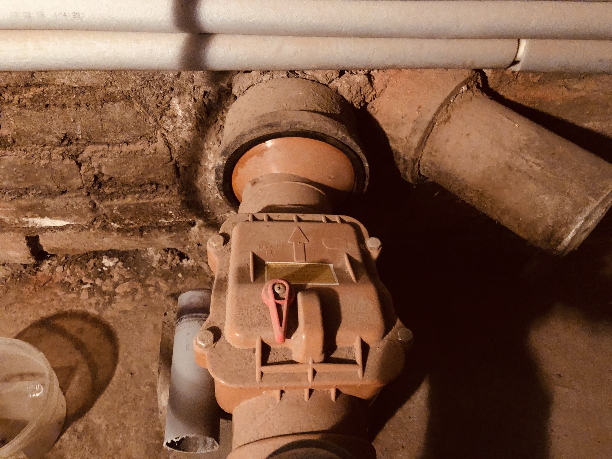 Backwater valve options.