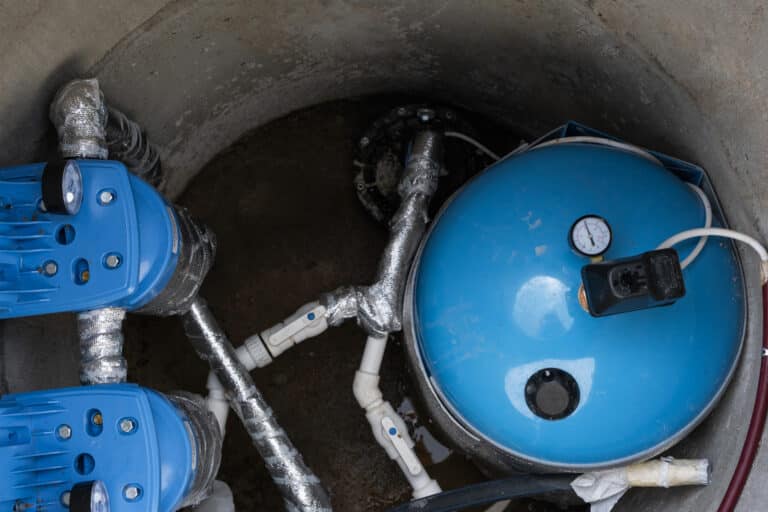 Pressure booster systems to stabilize household water flow.