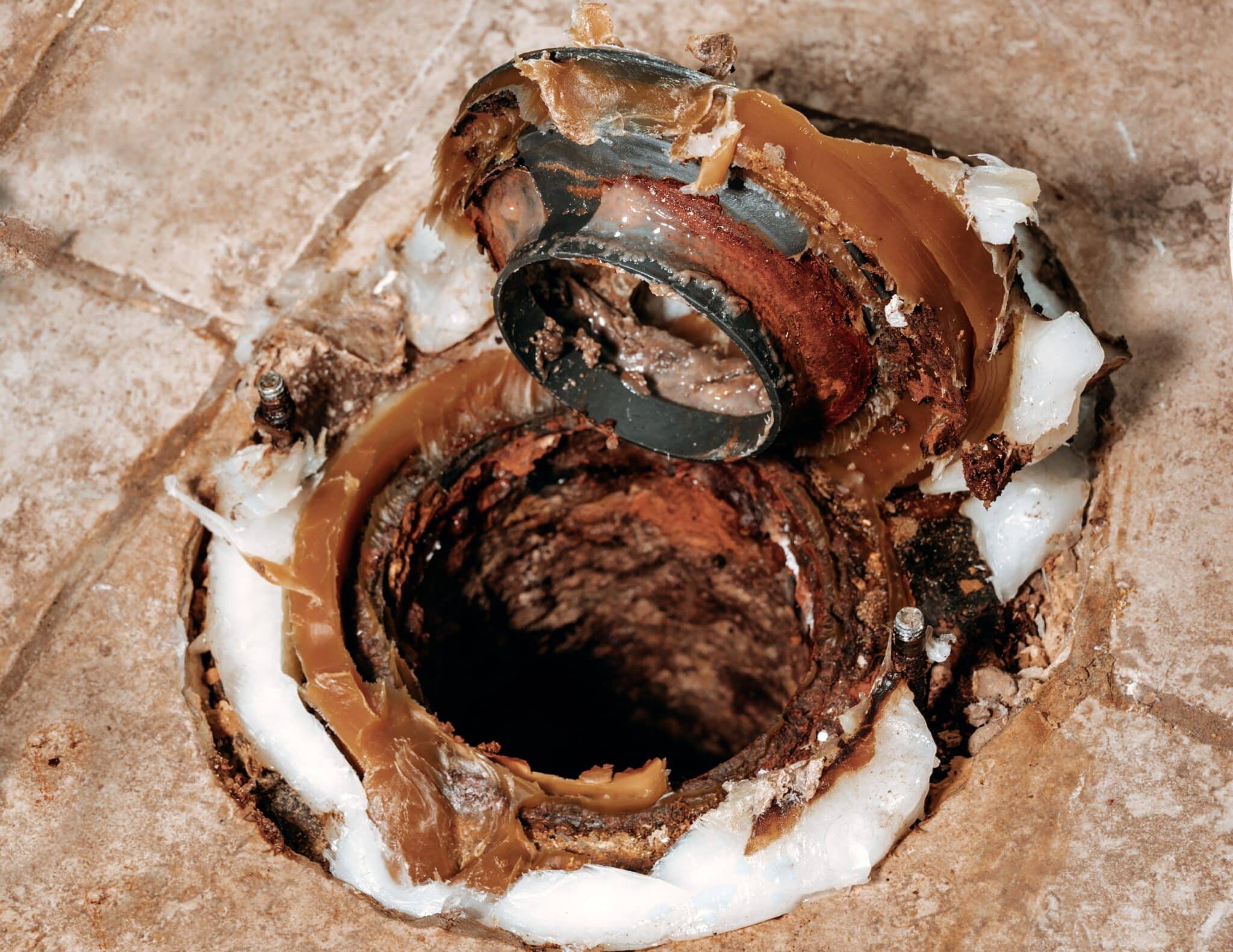 Toilet Flange Replacement for Rock Solid Leak Free Toilets 1 Toilet flange replacement.